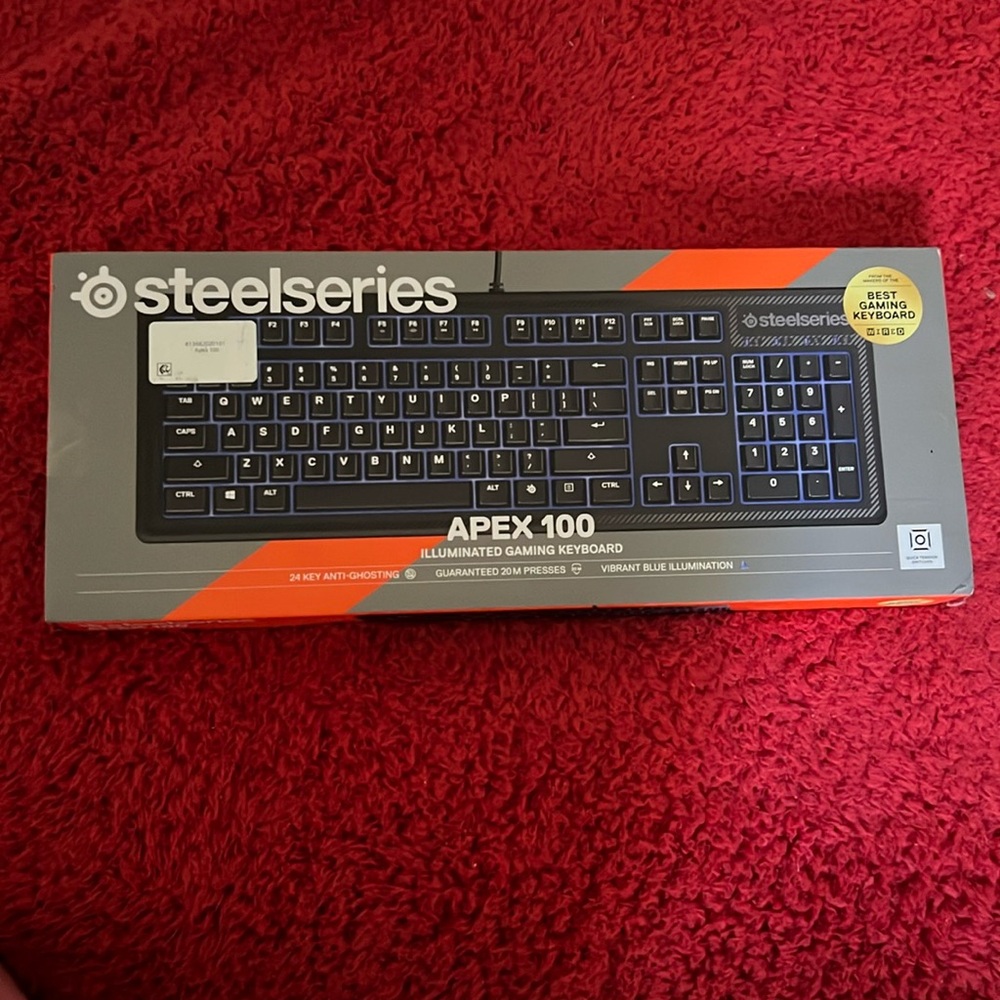Steelseries apex 100 gaming keyboard